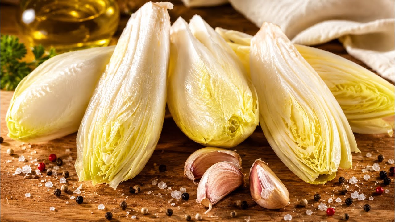 Questa Ricetta Vegana è più Buona Della Carne ! Indivia Belga in Padella! Ricetta Salutare e Veloce