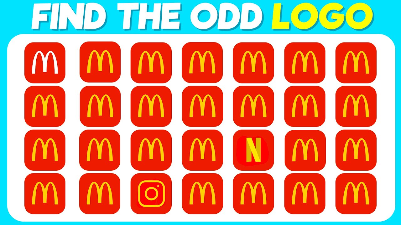 Find The Odd Logo Out! 🙃 | Ultimate Brand Logo Quiz &trade;️
