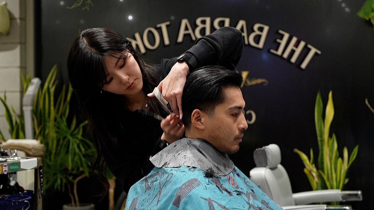 Get a relaxing treatment in Nakameguro. A relaxing barber experience at 