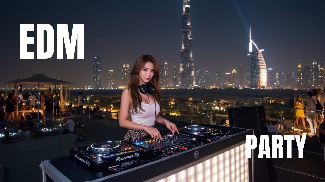 🎵[Playlist] EDM Uplifting Vol.1 | Dubai Rooftop Night