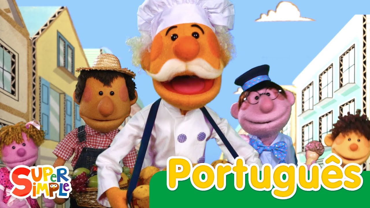 O Padeiro | Canções Infantis | Super Simple Português