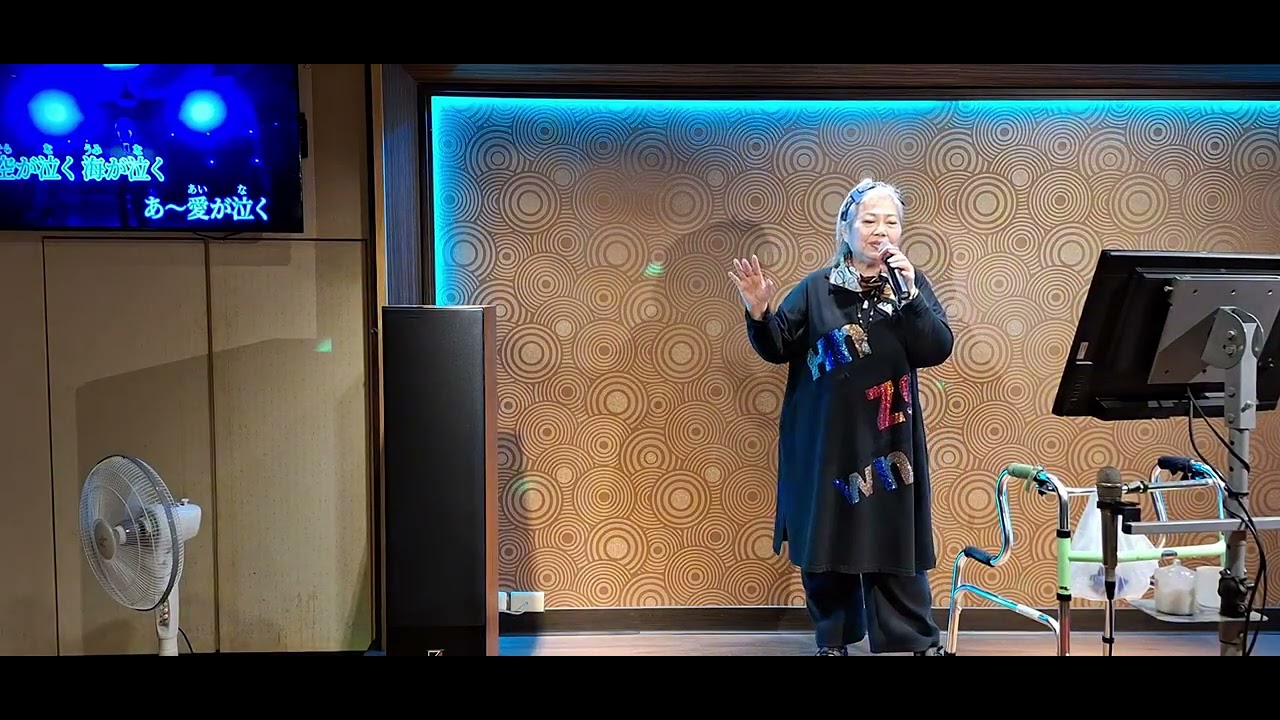 愛が泣く 日本海-星瑀 翻唱（岩手卡拉Ok）