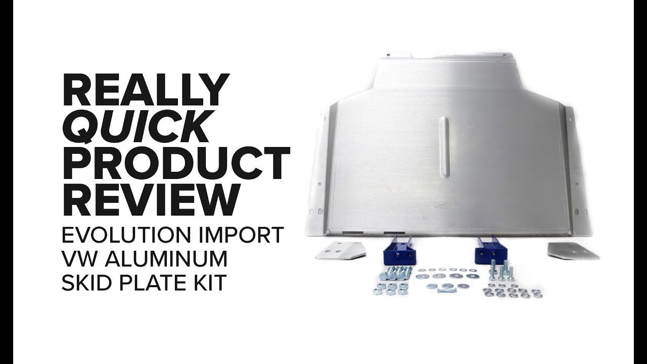 Volkswagen MK7 GTI Aluminum Skid Plate Upgrade - Really Quick Product Review