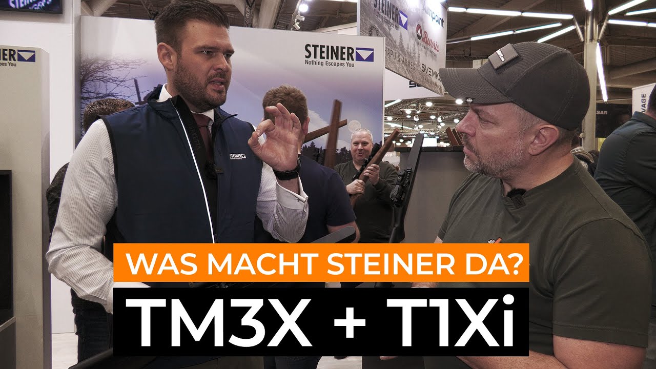 Jagd & Hund 2024: Wir stellen das Steiner T1Xi-Leuchtpunktvisier & das TM3X-Vergrößerungsmodul vor