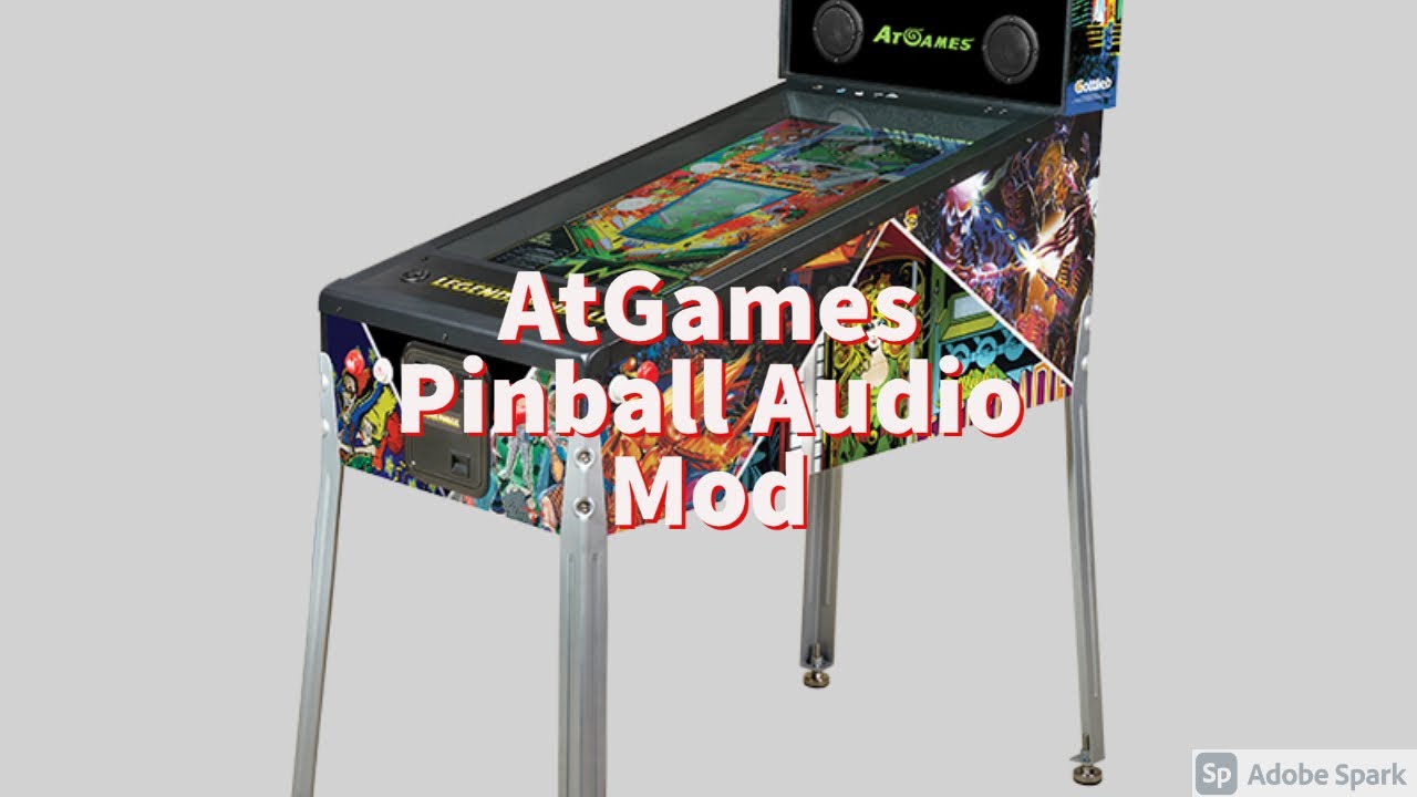 AtGames Pinball Audio Mod