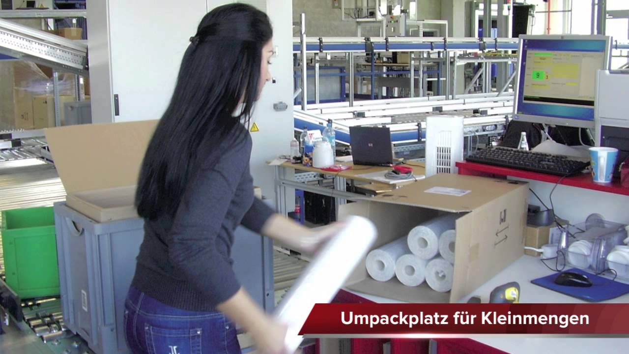 Hochregallager, Kleinteilelager AKL F&ouml;rdertechnik