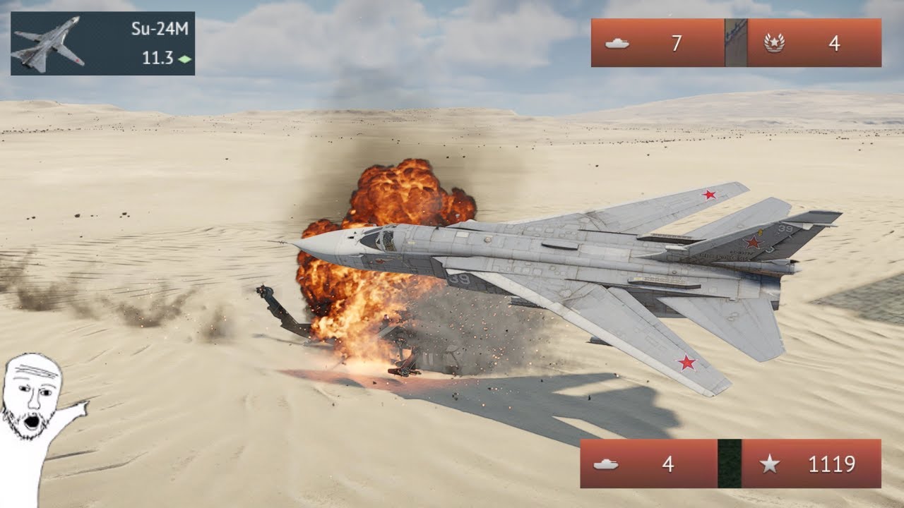 The Su-24M Is STILL the Best in War Thunder!? [Gameplay + Memes]