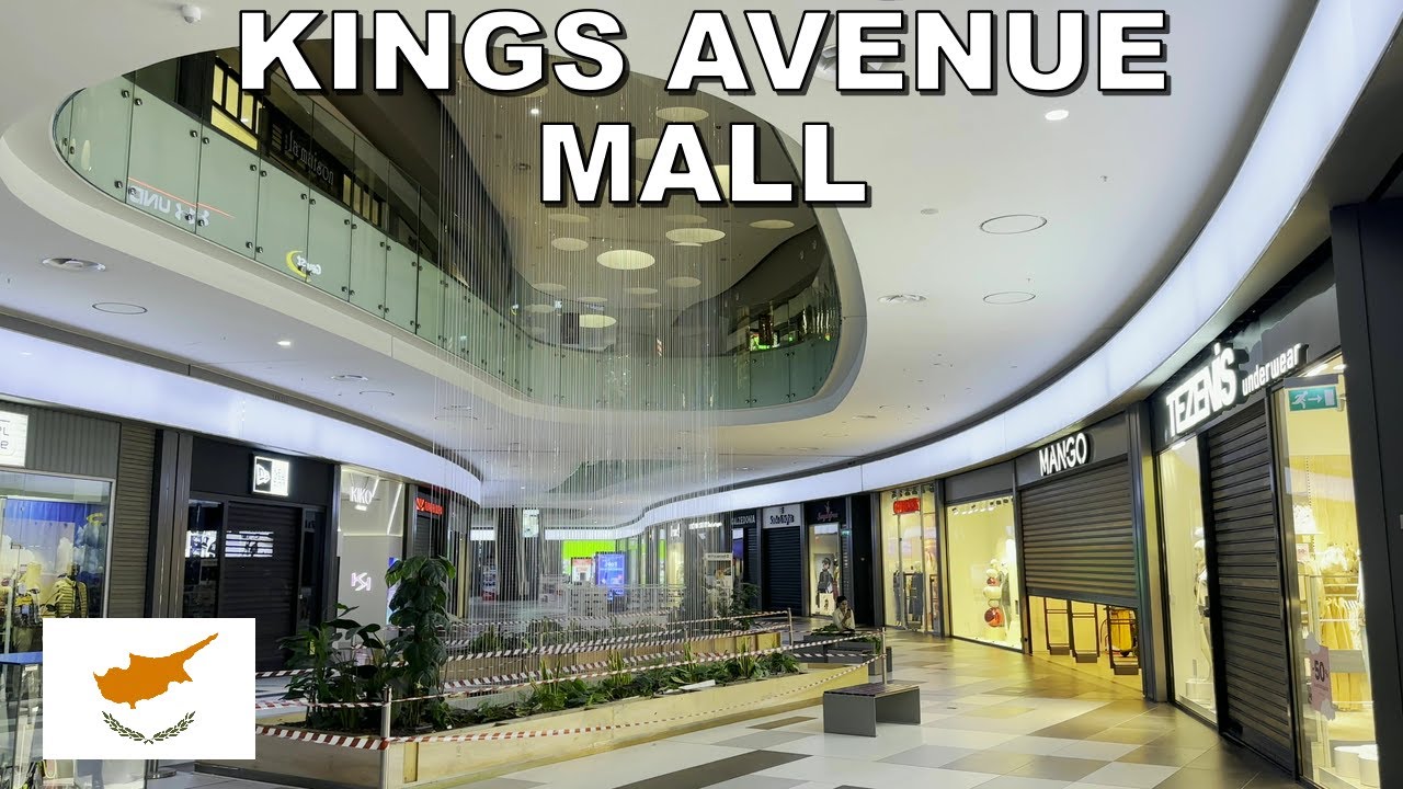 KINGS AVENUE MALL in PAPHOS - CYPRUS🇨🇾4K  (60fps)