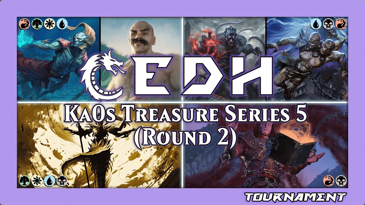 魔法風雲會：競爭指揮官 Ka0s Treasure Series 5 (Round 2) CEDH Gameplay ThrasiosBruse/TeveshKraum/Prosper/Atraxa