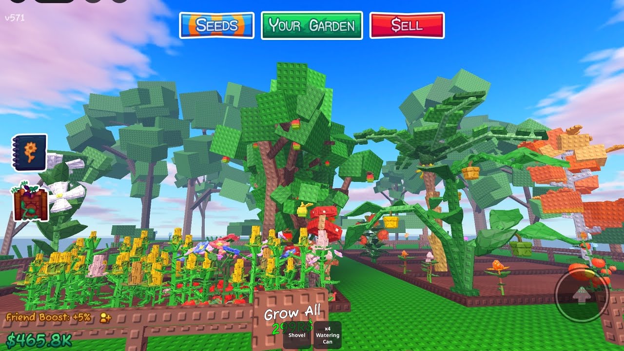 I Played Garden Horizons in Roblox! 