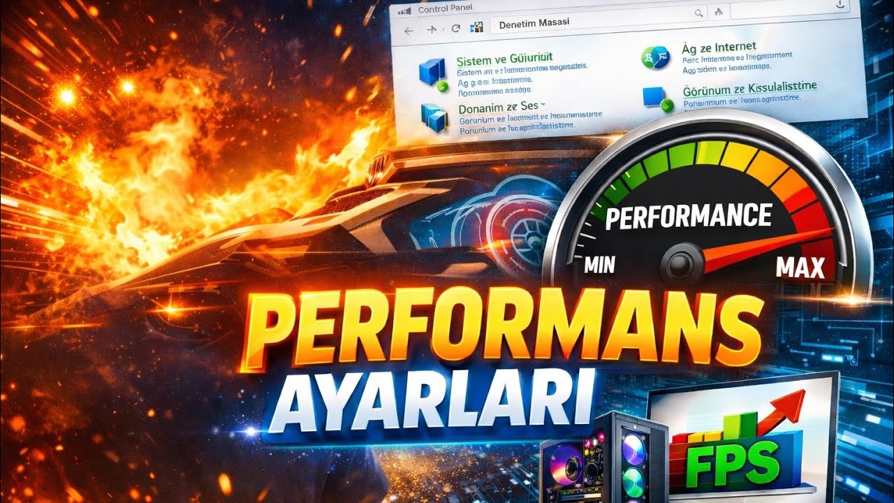 2026 EN İYİ PERFORMANS AYARLARI PC HIZLANDIRMA