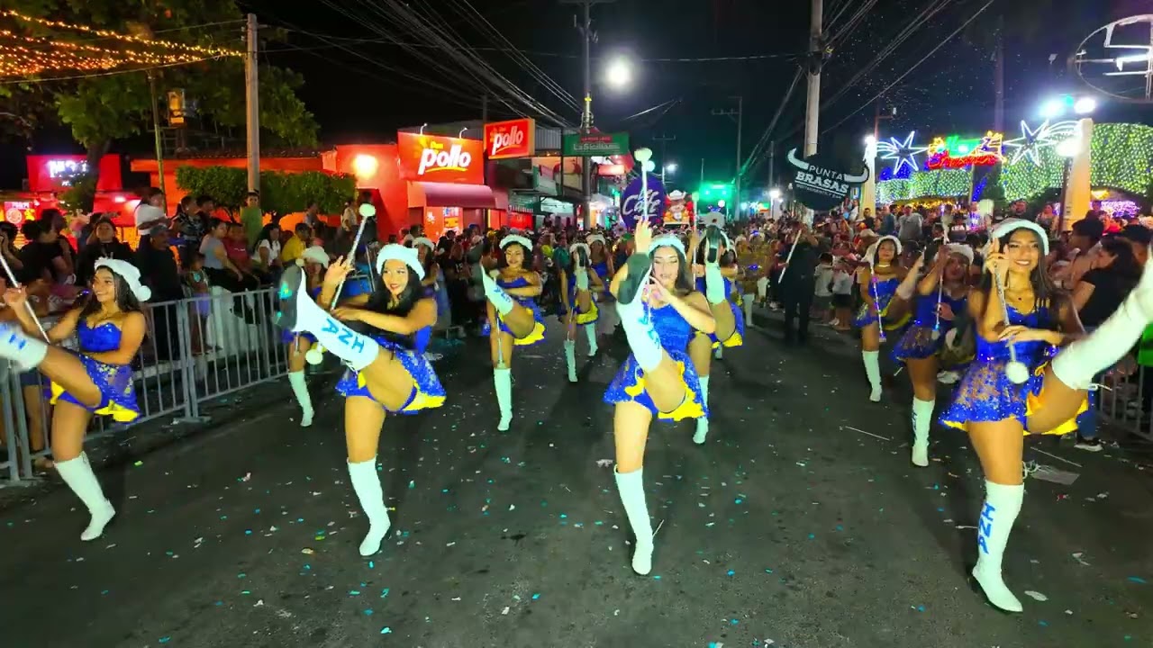BANDA NIDITO TIBIO EN EN DESFILE DE CORREOS DE CHALATENANGO