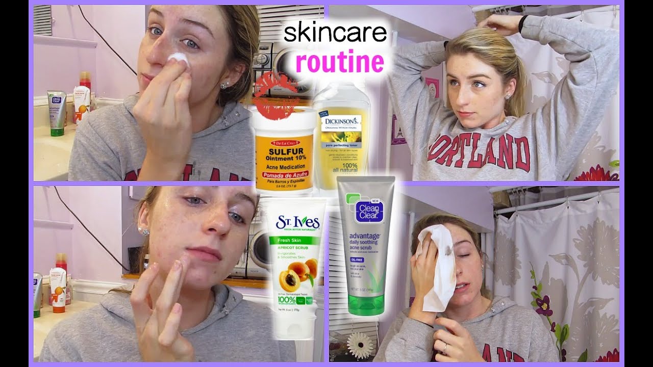 ACNE CLEARING Skin Care Routine