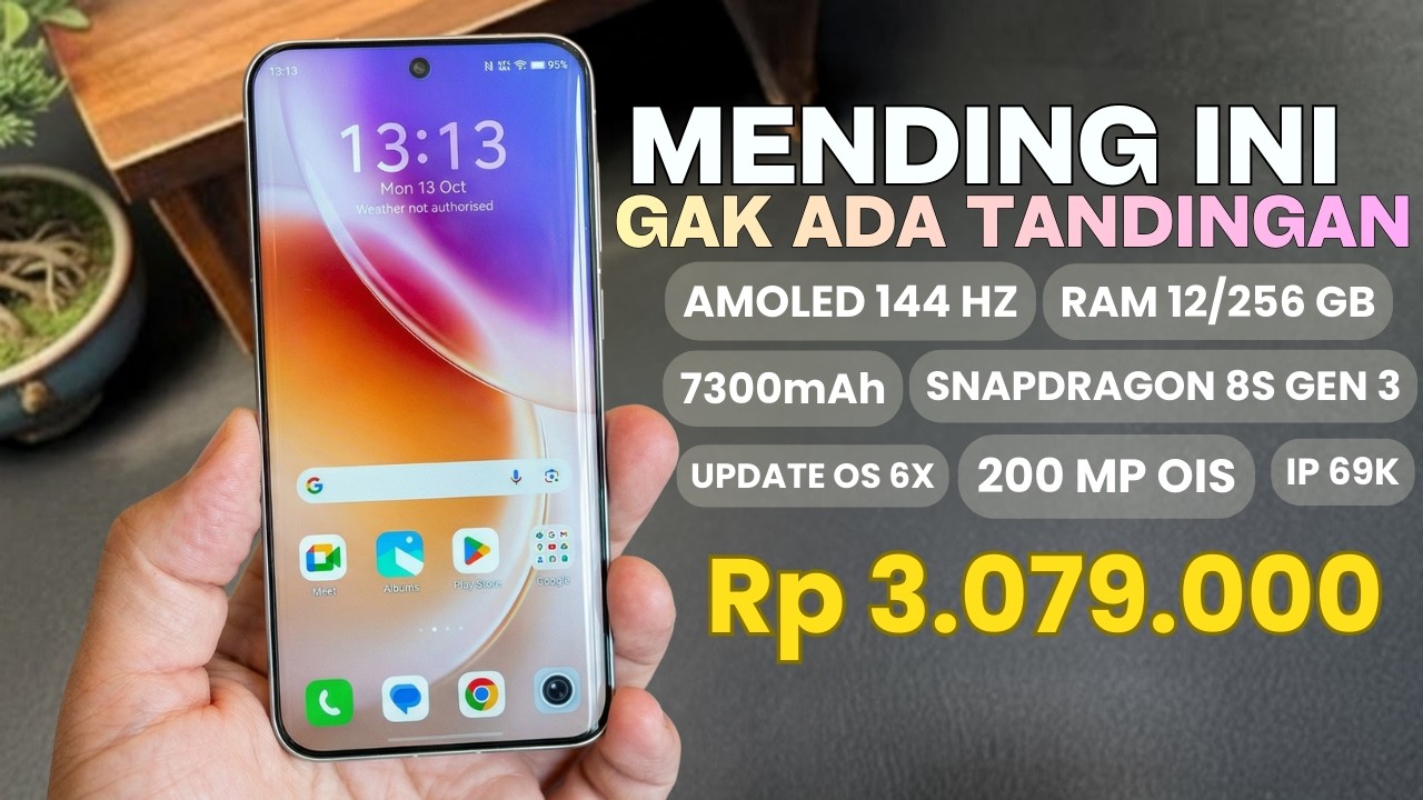 ASLI IDAMAN‼️RAM 12/256 GB, 200 MP OIS - HP 3 JUTAAN SPEK TINGGI 2026