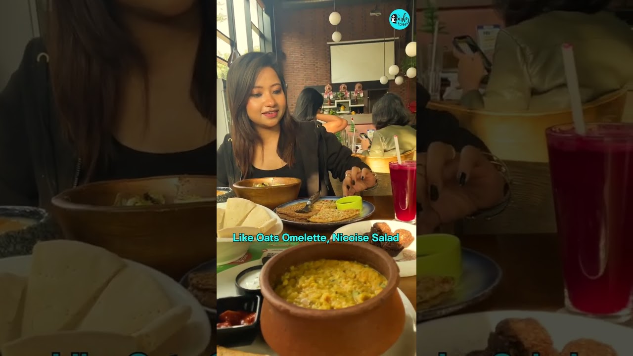 Eat & Exercise At This Cafe In Bengaluru | Curly Tales #shorts