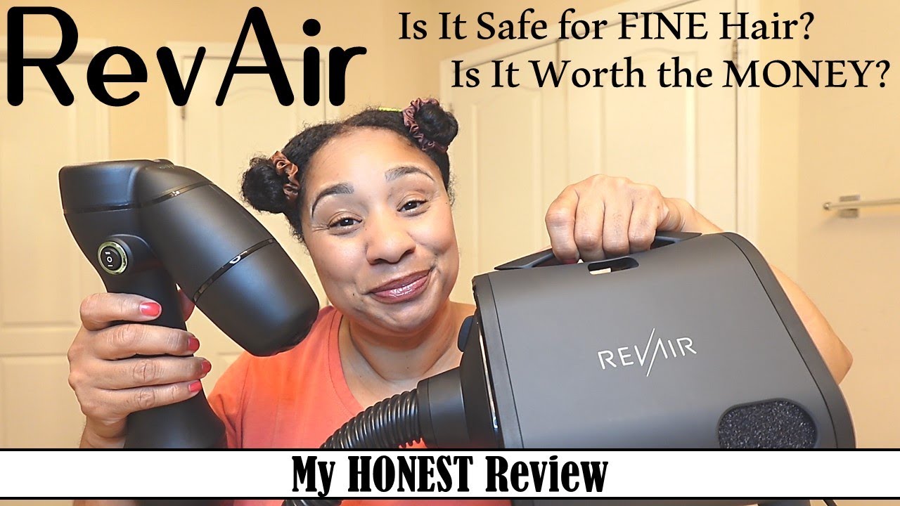 Trying the REVAIR on FINE NATURAL HAIR