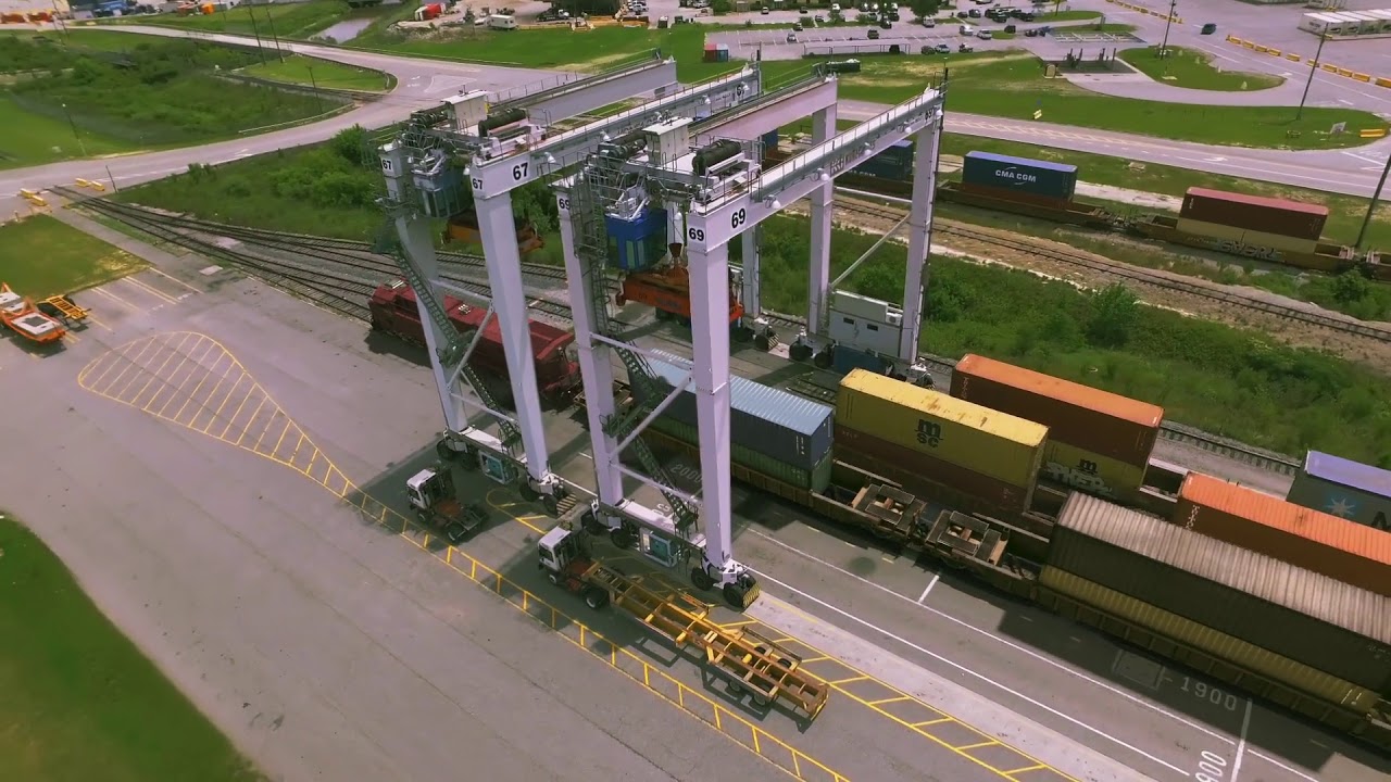 Megarail at Georgia Ports.