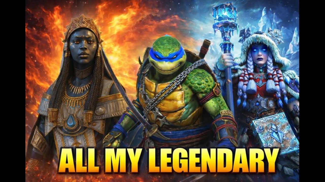 Shadow Raid Legends  ALL Legendary Champions Breakdown!