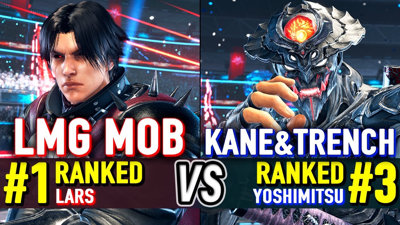 T8 🔥 LMG MOB (#1 Ranked Lars) vs KANE&TRENCH (#3 Ranked Yoshimitsu) 🔥 Tekken 8 High Level Gameplay