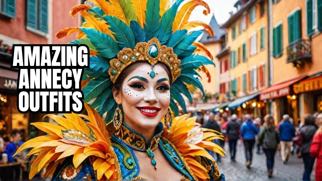 Stunning Carnival Costumes in the City of ANNECY
