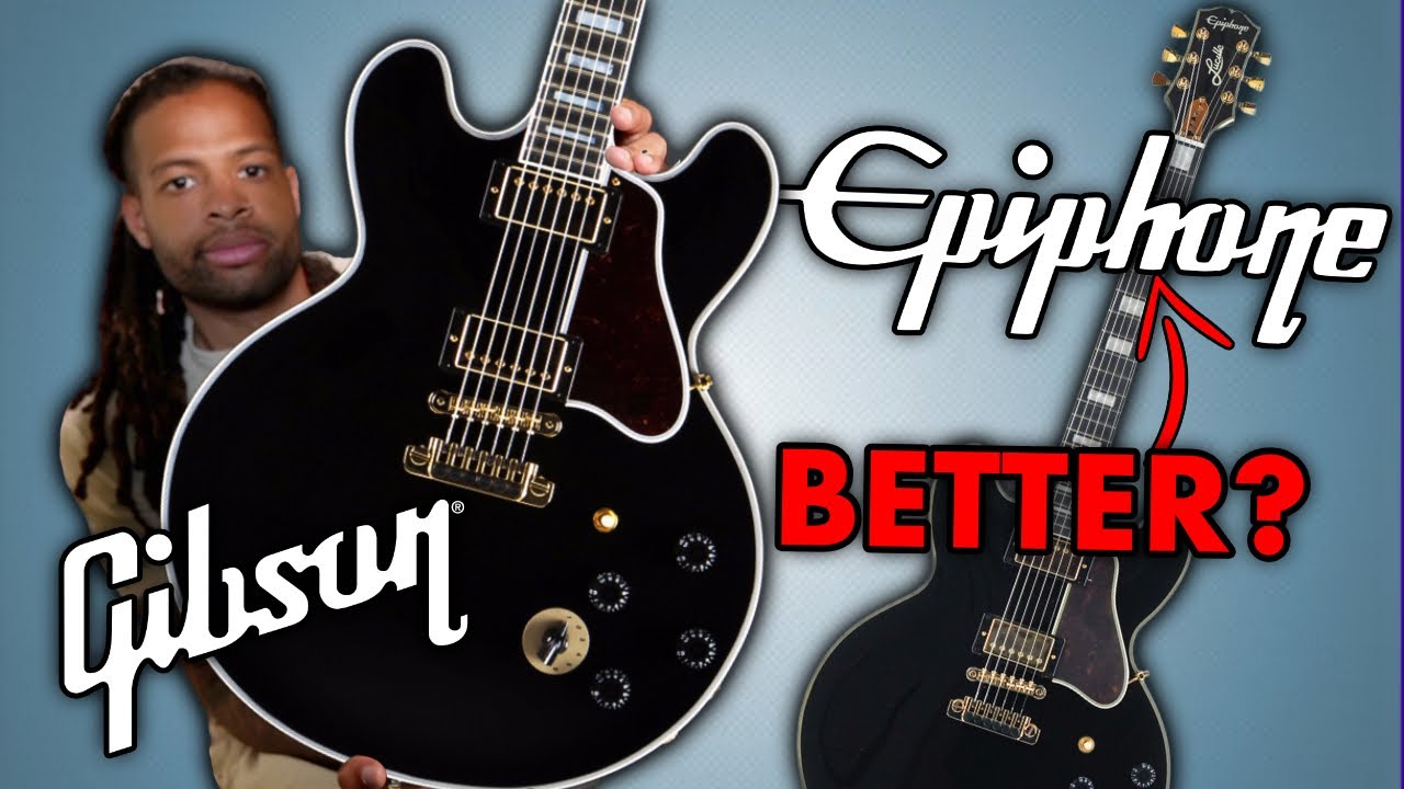Обогнал ли Epiphone Gibson? Би Би Кинг Люсиль