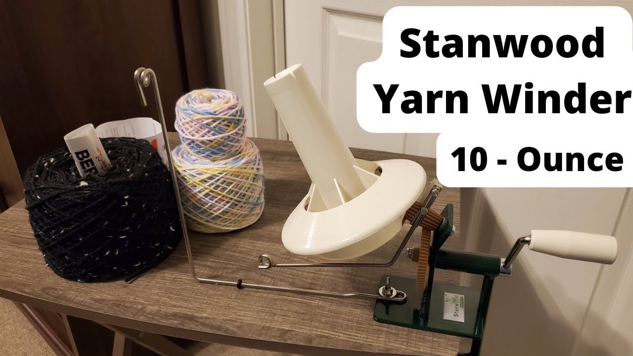 Yarn Winder.  Stanwood Large Metal Yarn Winder up to 10 oz