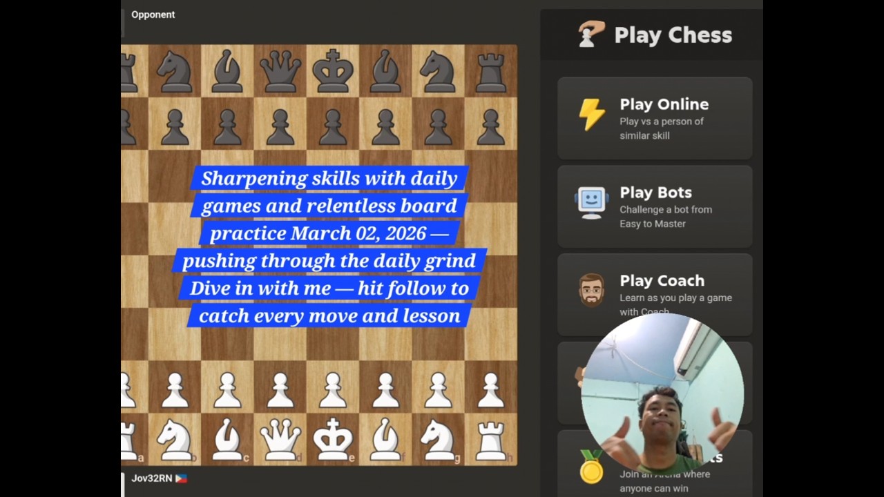 Game 199 in the Chess Marathon&mdash;every move counts ♟️ #chessjourneytraps #mindsports  #strategicplay