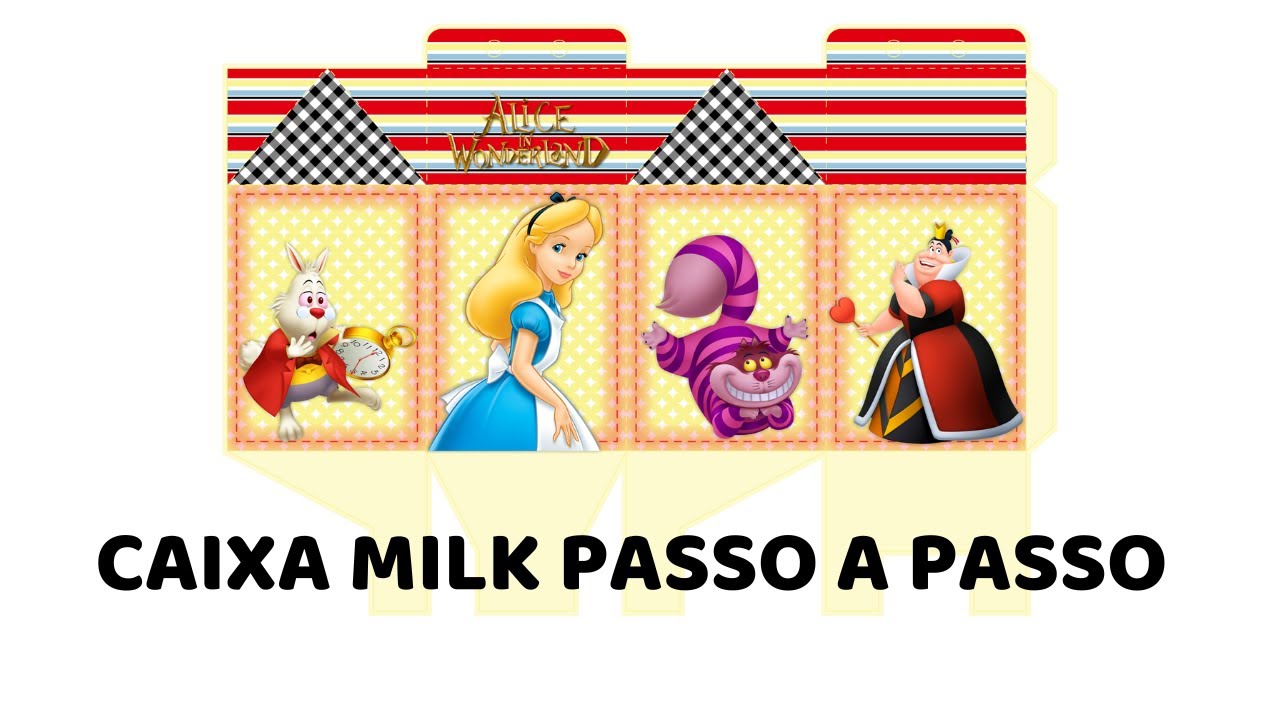 Como Personalizar Caixa Milk Alice no Corel Draw