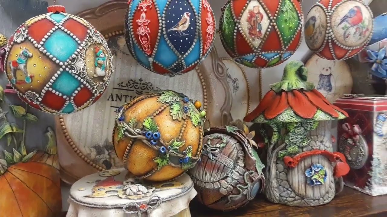 Rustic Christmas ornament🍂 🫐🍂