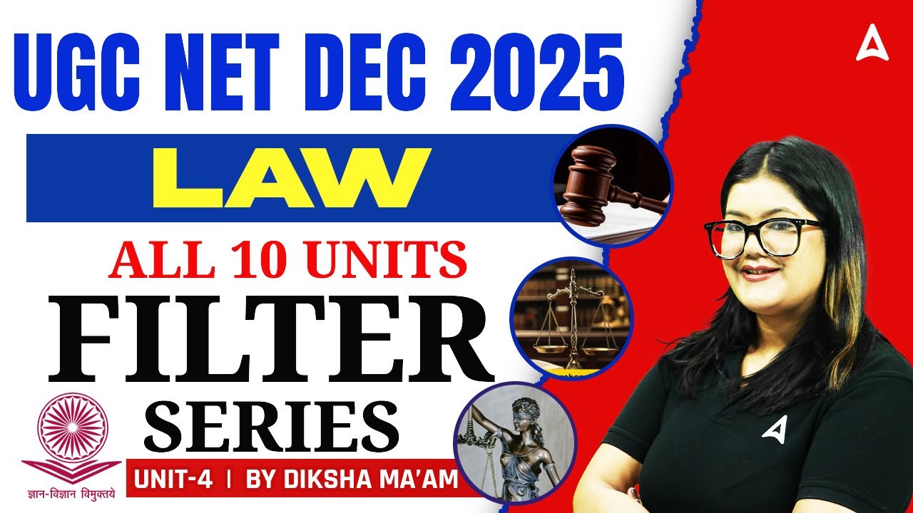 UGC NET Law | UGC NET Law Unit 4 : Law of Crimes | By Diksha Ma'am