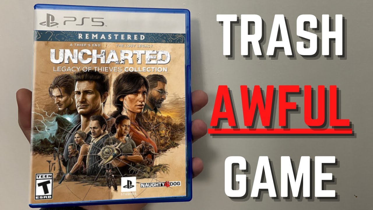 Uncharted: Legacy Of Thieves PS5 Review - Sucks - Trash - Do NOT Buy - Only For Clowns - Garbage
