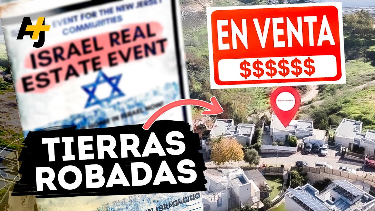 Israelíes venden tierras palestinas robadas a estadounidenses