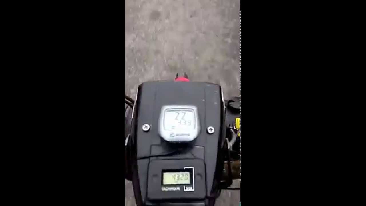 Tuned Velosolex ride
