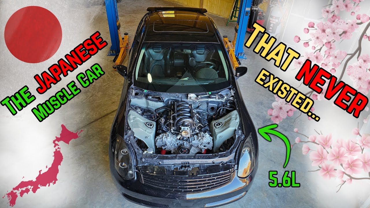 Замена двигателя VK56 на моём купе G35, Эпизод 5 – Сердце ❤️ наконец-то в строю