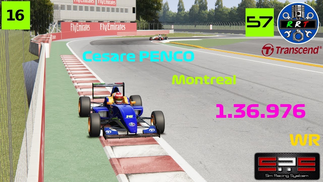SRS WR | Tatuus FA01 | Montreal Qualifying | 