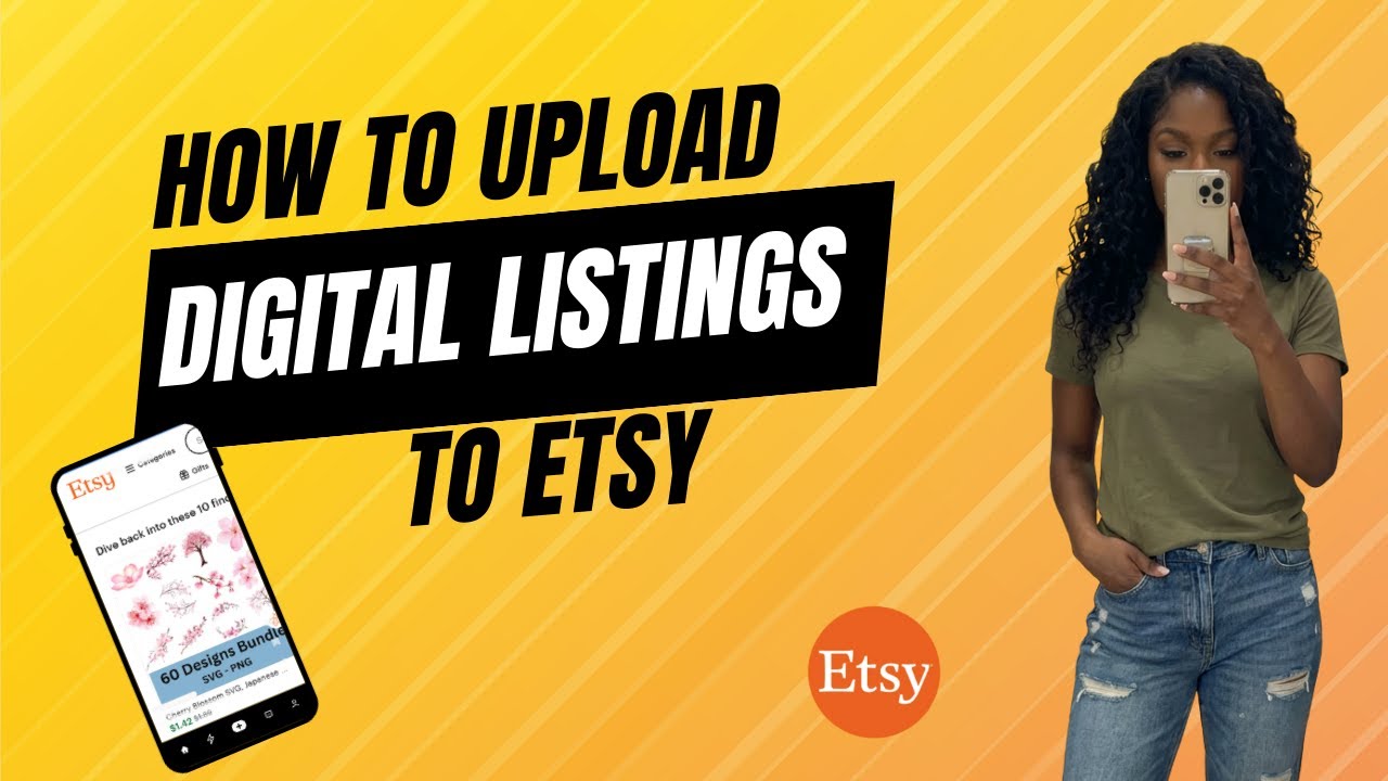 Part 2: How to Add Digital Listing to Etsy - Step by Step Etsy Upload Tutorial