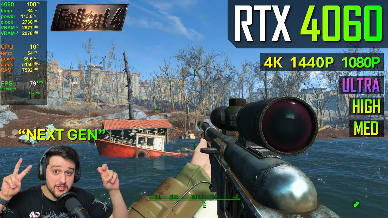 RTX 4060 - Fallout 4 - 