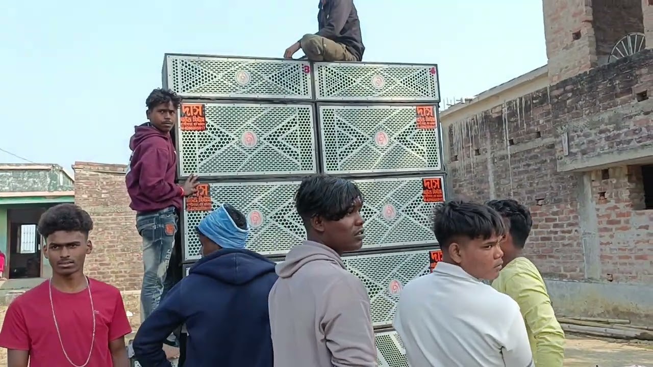 বড় জুগ্রাম পুজো উপলক্ষে মাল বাঁধার ভিডিও