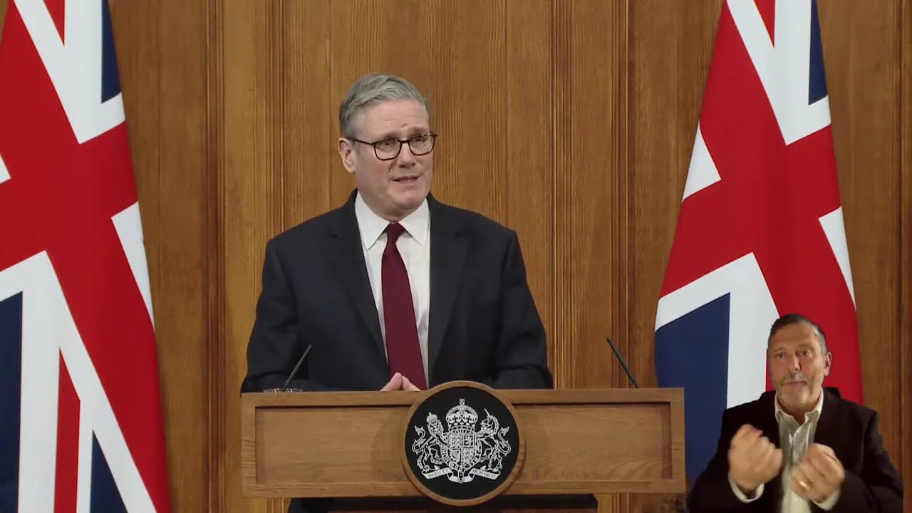 Watch live: Keir Starmer&rsquo;s press conference