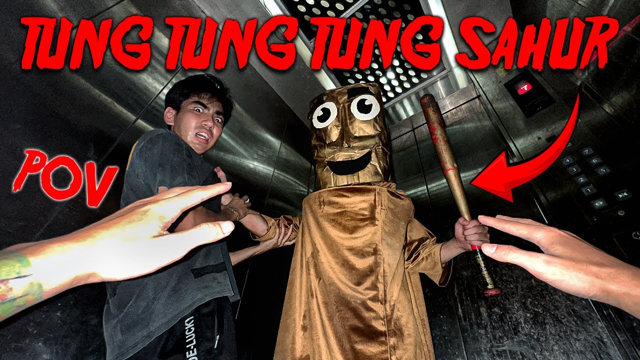 TUNG TUNG TUNG SAHUR in REAL LIFE ESCAPING 12.0 l Horror Parkour POV Chase
