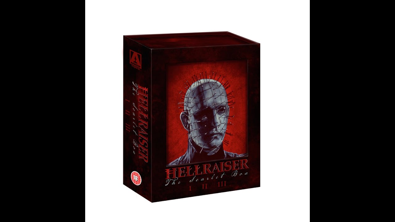 Arrow Video Hellraiser The Scarlet Box Limited Edition Trilogy Unboxing