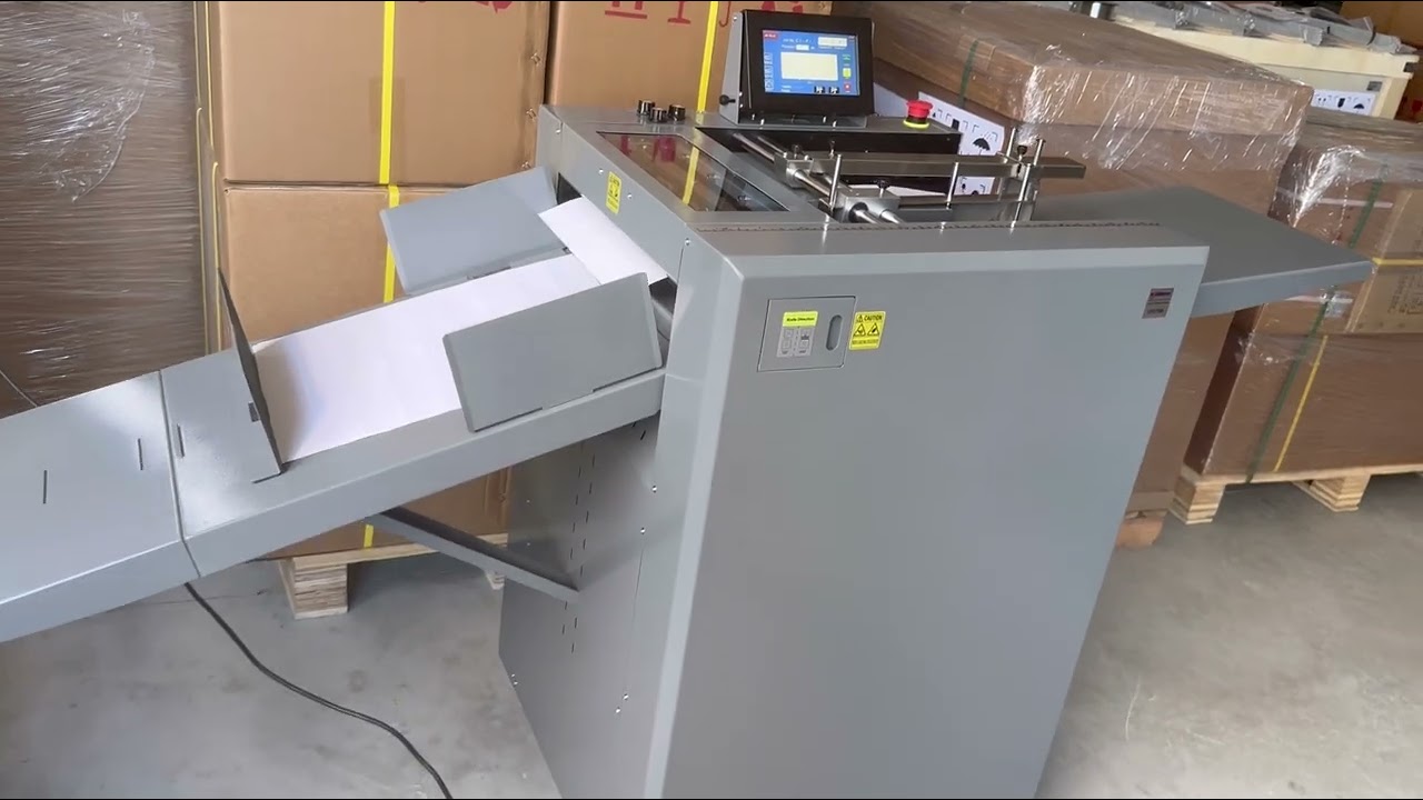 CP376B Paper Creasing Machine for Digital Printing