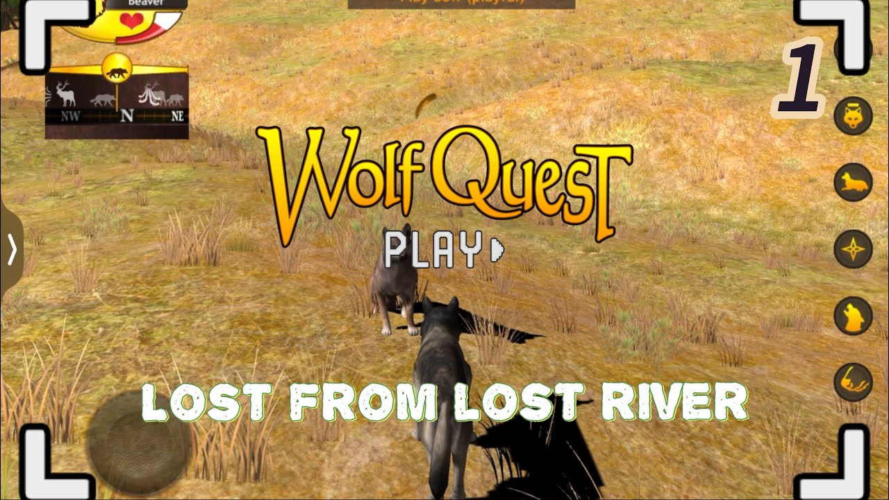 Playing WolfQuest 2.5