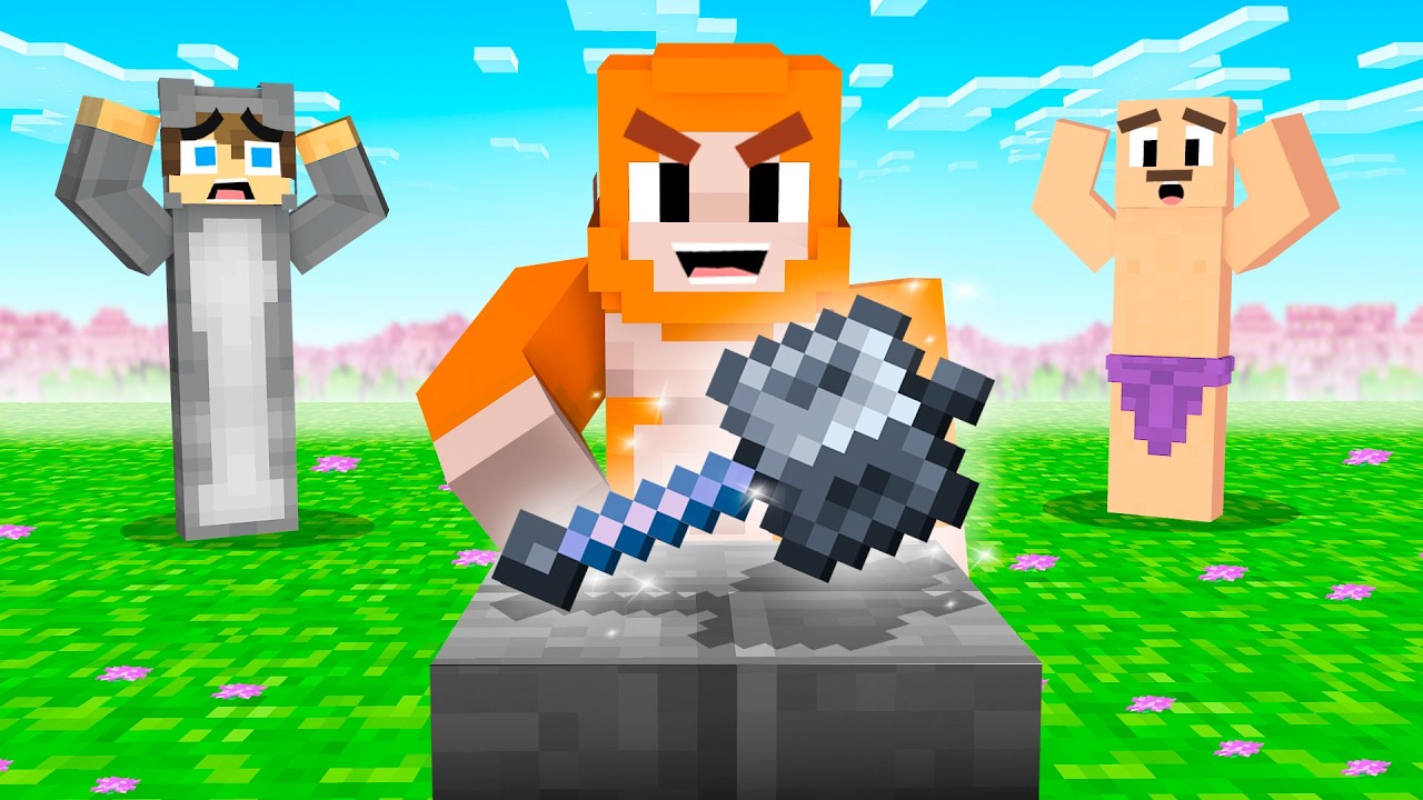 I am UNSTOPPABLE in Minecraft Cherry Island
