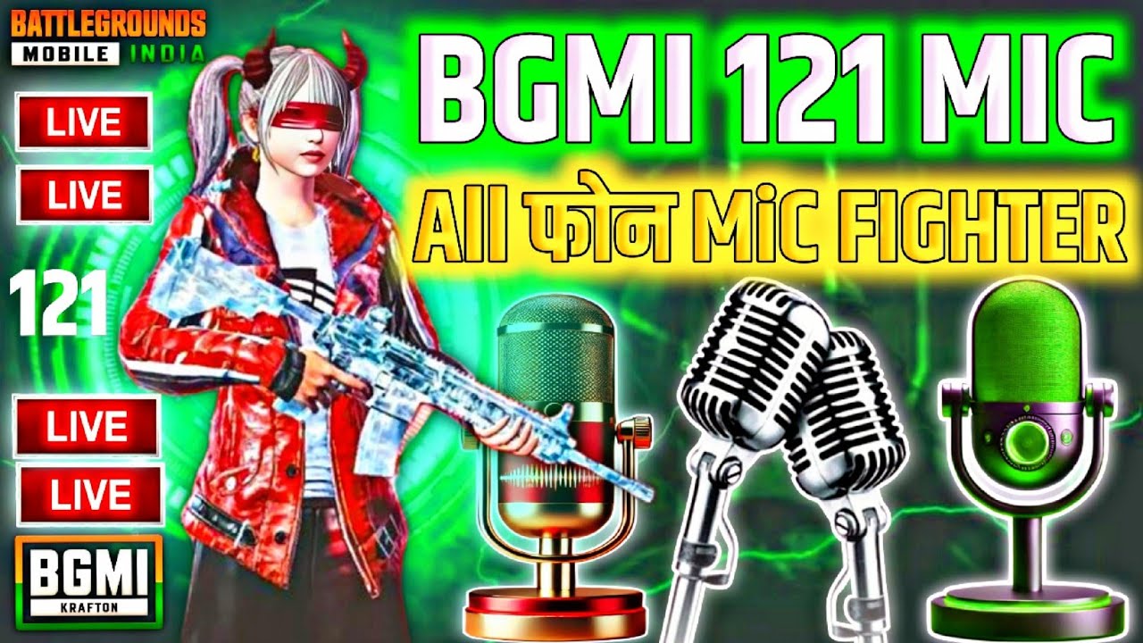 121 bgmi mic app and earphone || best setting pubg|| 121 mic kaise lagaye||#121mic #mic #microphone