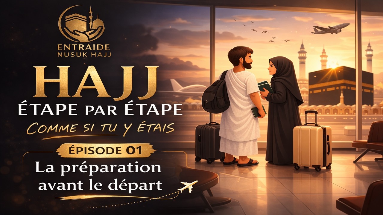 HAJJ ETAPE PAR ETAPE &ndash; COMME SI TU Y ETAIS - Episode 01 : La pr&eacute;paration avant le d&eacute;part