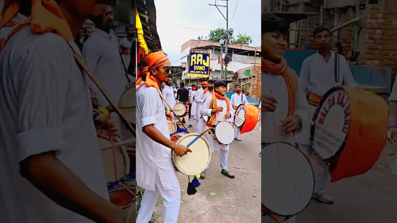 MALDA RAJ BAND #yutubeshorts #bhangra #malda 