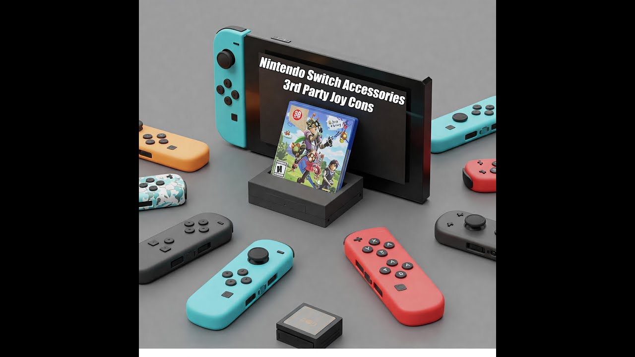 Nintendo Switch Accessories - Part 2 3rd Party Joy Cons
