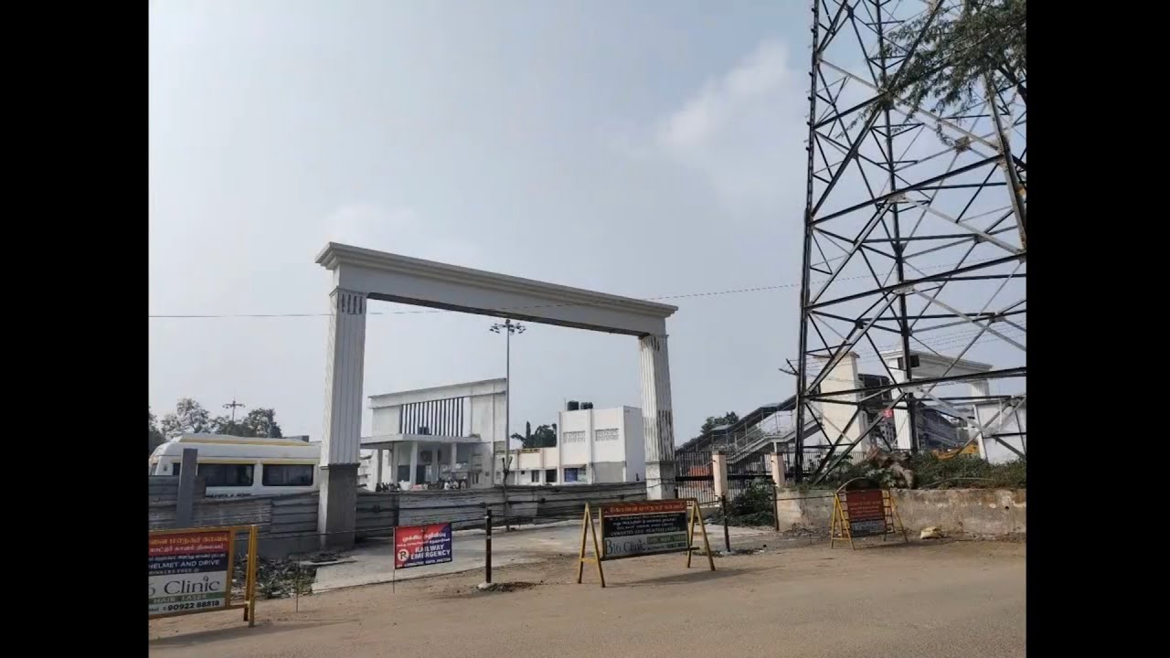 Coimbatore North railway station - New additional platform & Station development update