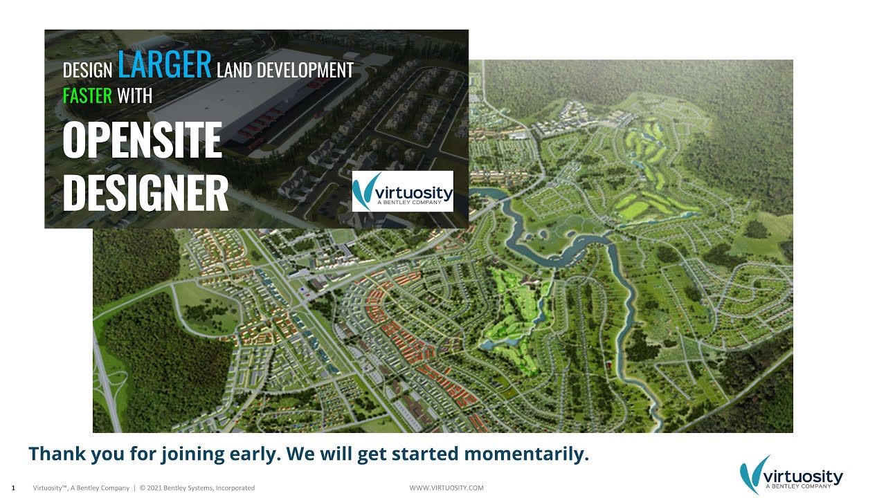 Design Larger Land Development Projects Faster with OpenSite Designer